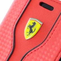 Husa iPhone 7 / iPhone 8 - Original Ferrari Book Case Red