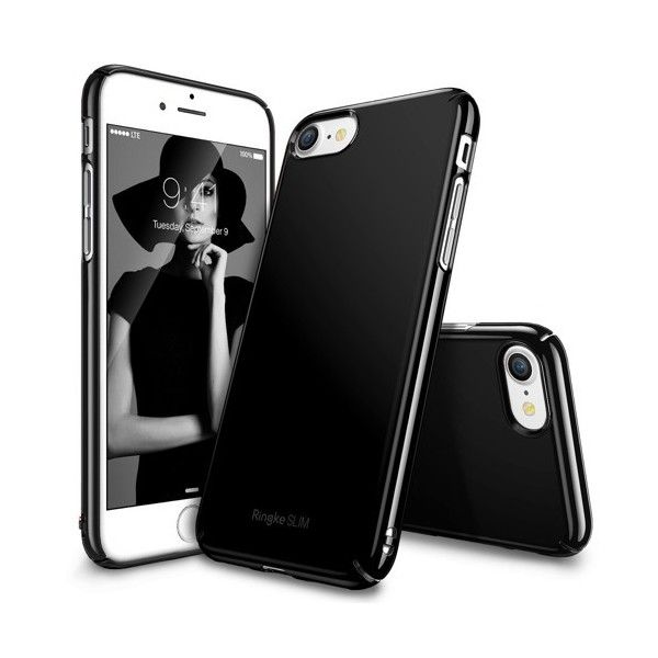 Husa iPhone 7 Plus / iPhone 8 Plus - Ringke Slim Gloss Black