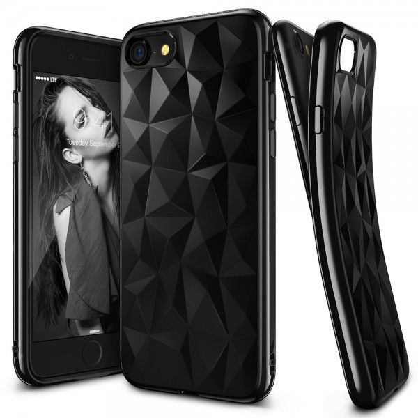 Husa iPhone 7 / iPhone 8 - Ringke Air Prism Ink Black