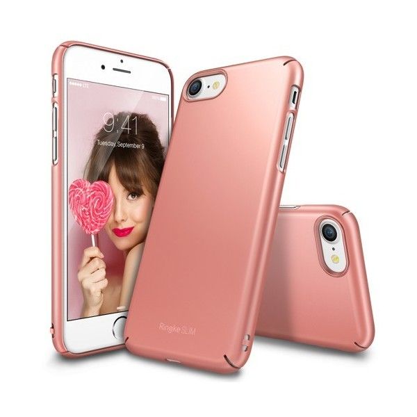 Husa iPhone 7 / iPhone 8 - Ringke Slim Rose Gold