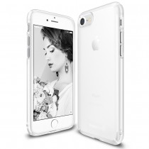 Husa iPhone 7 / iPhone 8 - Ringke Slim Frost White