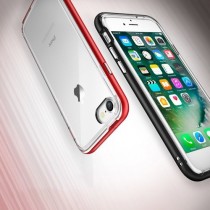 Husa iPhone 7 / iPhone 8 - Ringke Frame Red