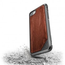 Husa iPhone 7 / iPhone 8 - X-Doria Defense Lux Wood