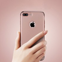 Husa iPhone 7 Plus - iPaky 3 in 1 Rose Gold