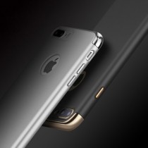 Husa iPhone 7 Plus - iPaky 3 in 1 Silver