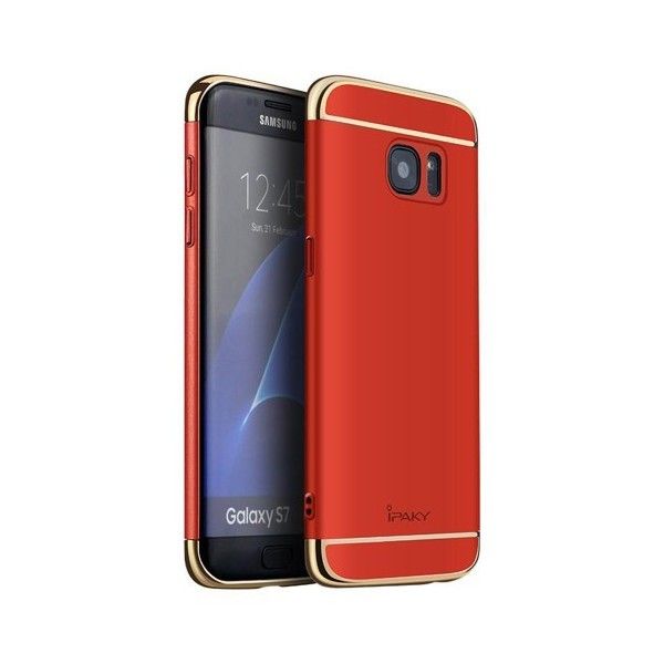 Husa Samsung Galaxy S7 - iPaky 3 in 1 Red