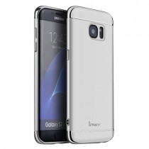Husa Samsung Galaxy S7 - iPaky 3 in 1 Silver