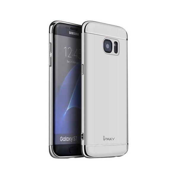 Husa Samsung Galaxy S7 - iPaky 3 in 1 Silver