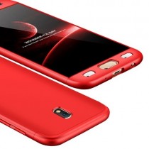 Husa Samsung Galaxy J7 2017 - Protectie 360 grade Red