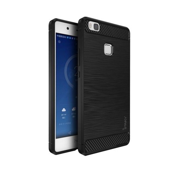 Husa Huawei P9 Lite - iPaky Slim Carbon Black