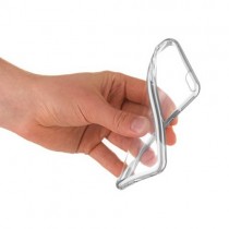 Husa Samsung Galaxy S7 - Electroplating TPU Slim transparenta cu rama Silver