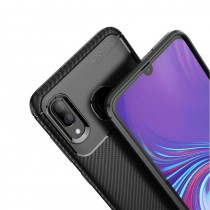 Husa Samsung Galaxy A40 Mobster Carbon Skin Negru