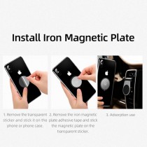 Suport Auto Pentru Telefon Magnetic USAMS Air Vent Clip -